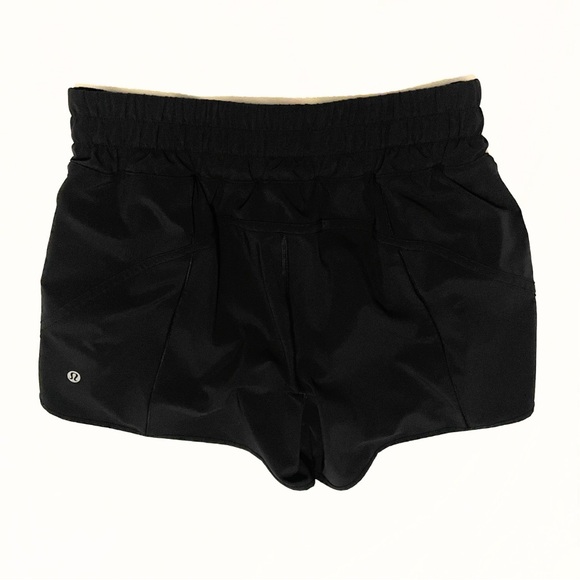 lululemon athletica Pants - Lululemon Athletica Women's Black Running Shorts - Size 8